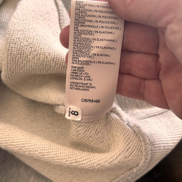 Anthropologie Maeve Best in Show Dog Sweatshirt Womens S Gray Preppy Chic - Picture 8 of 9